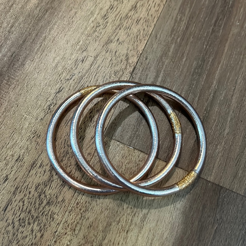 Waterproof Pink bangles